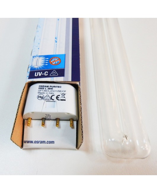 Osram H-type UV lamp HNS L 36W 2G11 disinfection machine sterilization lamp tube 254nm wavelength