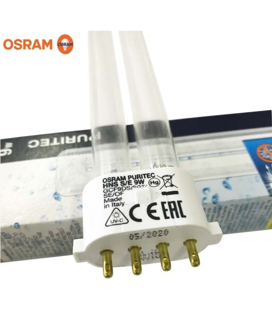 OSRAM HNS 9W 2G7 UV Disinfection Lamp H-Type Sterilization Light Source 254mm Wavelength