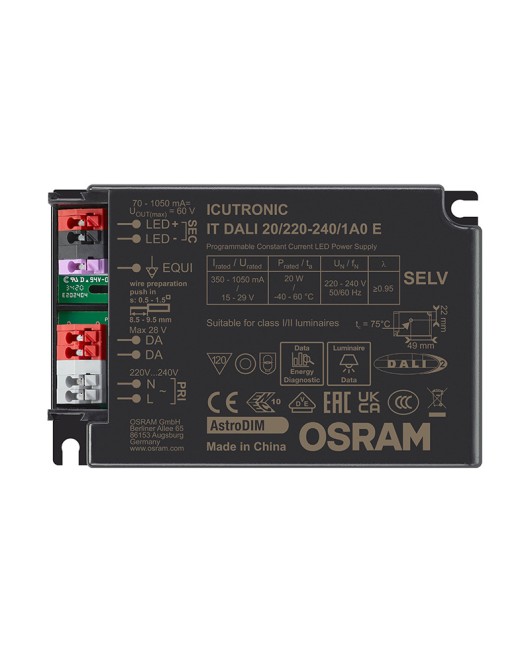 Non flicker lighting Osram Dali waterproof power supply constant current AstroDIM time-sharing dimming LED driver power supply