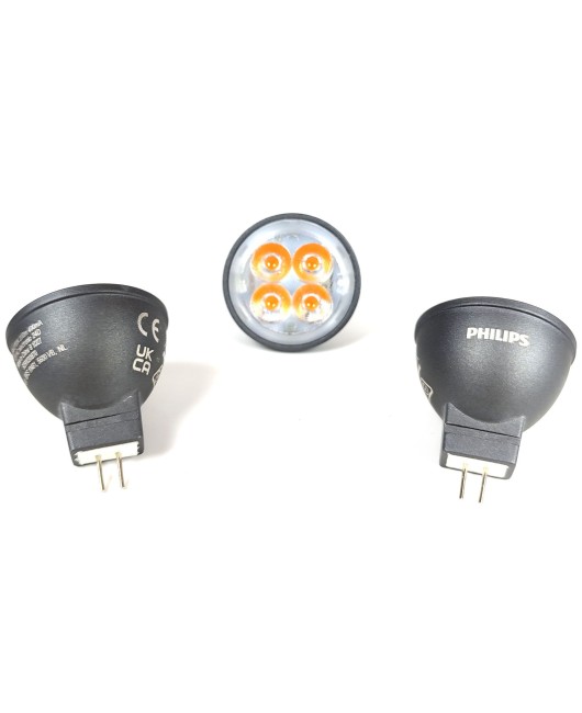 Philips LEDMR11 lamp cup 3.5W GU4 827 yellow light small lamp cup 12V instead of halogen lamp cup