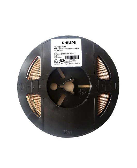 Philips flexible patch low-voltage 24V light strip light box decorative cabinet self-adhesive 90 high display finger LED soft light strip