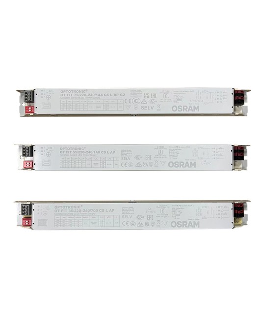 Osram LED driver power supply, aluminum flat light, non dimming, no flicker, built-in long strip isolated constant current power supply