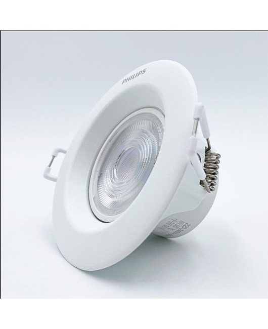 Economy ceiling Philips LED spotlights for small hills, home restaurants, hotels, anti glare embedded bullseye spotlights