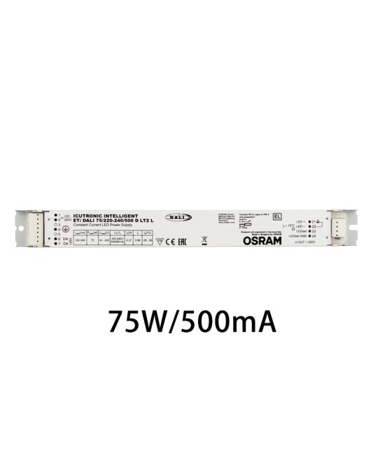 ETi Constant Current Osram DALI Dimming Power Supply Non Isolated 75W Strip Light Flat Light LED Driver Power Supply