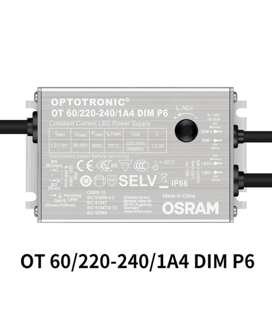 Osram waterproof power supply 0-10V outdoor dimming power supply outdoor lighting OSRAM constant current LED driver power supply