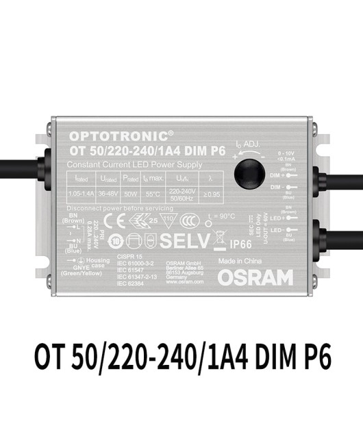 Osram waterproof power supply 0-10V outdoor dimming power supply outdoor lighting OSRAM constant current LED driver power supply