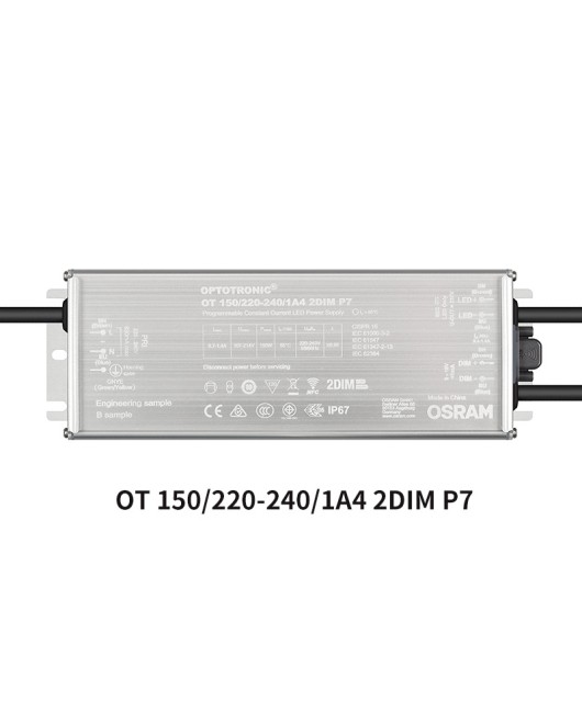 OSRAM driver outdoor waterproof 1-10V dimming power supply Osram 100WLED floodlight NFC constant current power supply