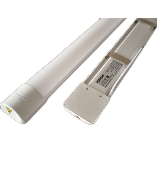 Philips T8 wide body bracket lamp BN005C wall mounted LED ultra-thin elliptical beautiful long strip ultra bright purification lamp