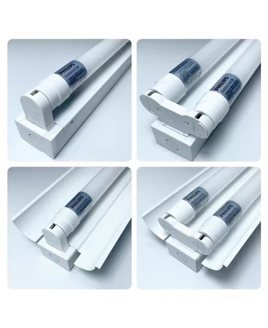 Philips LED bracket light BN011 single tube with cover double tube with cover 1.2m office workshop supermarket specific light