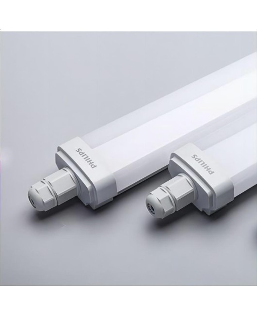 Waterproof integrated WT068C Philips bracket light, car wash station light, cold storage purification LED three proof light