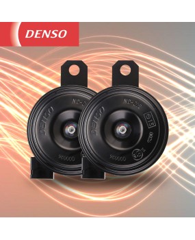 Denso car horn bowl type dual tone 12v super loud waterproof Toyota modified Corolla special