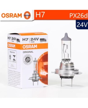 Osram H7 bulb 24V truck high and low beam 70w original 100w ultra bright halogen car headlight 64215