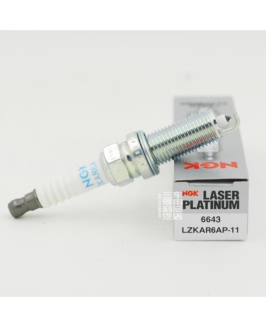 NGK Platinum Spark Plug LZKAR6AP-11 6643 Suitable for Nissan X-Trail Qida Liwei Xuan Yi