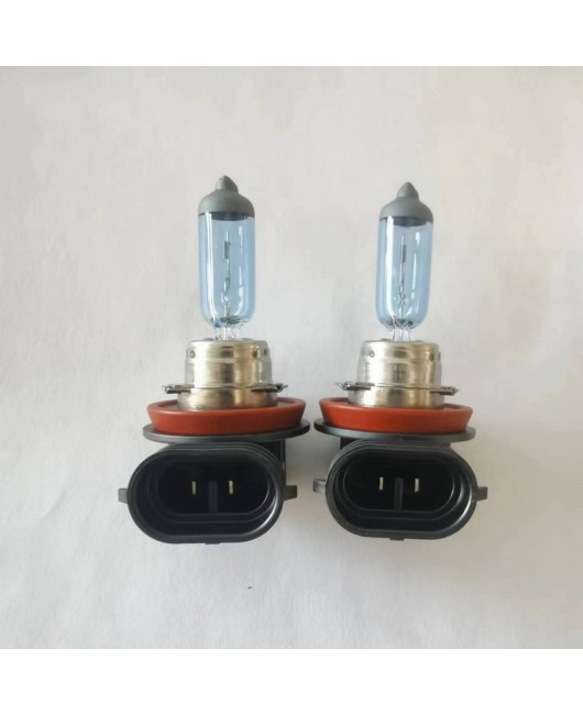 Philips car light bulb H8 12V35W fog light 12360BV+auxiliary headlight 4000K blue bubble work package tray