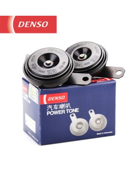 Denso car horn bowl type dual tone 12v super loud waterproof Toyota modified Corolla special