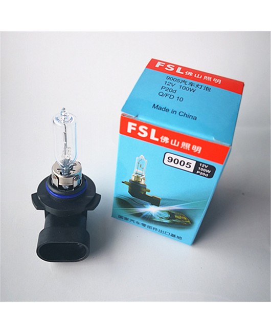 Foshan lighting car bulb H4H7H1 car headlight bulb high beam low beam bulb FSL bulb