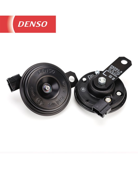 Denso car horn bowl type dual tone 12v super loud waterproof Toyota modified Corolla special