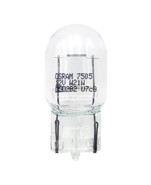 Osram W21W reverse light bulb T20 single filament brake light 7505 rear fog light 12v car tail light bulb