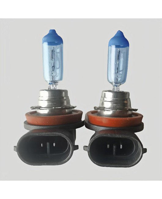 Car headlight bulb h11 12v100w low beam fog light ultra white light blue bulb 5000k ultra bright xenon bulb