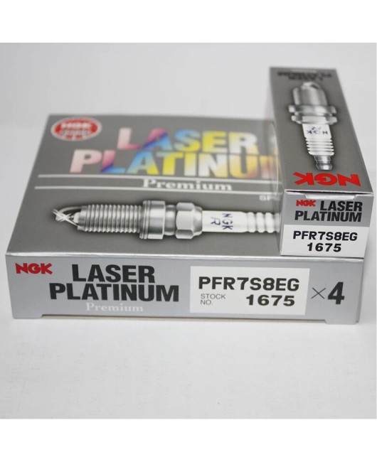 NGK dual platinum spark plug PFR7S8EG 1675 Passat Tiguan A4 1.8/2.0T