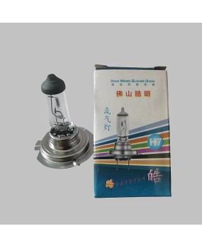 Foshan car light bulb H7 12V55W100W high beam and low beam headlights with long lifespan and high brightness