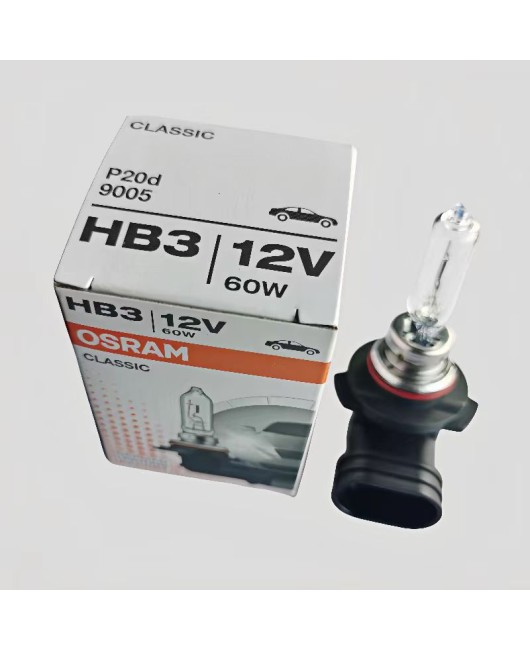 Osram car light bulb HB3 9005 12V 60W Corolla Sylphy Accord Camry halogen high beam