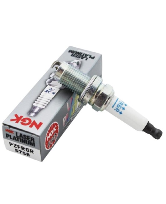 NGK Double Platinum Spark Plug 5758 PZFR6R New Bora Touran Sagitar Tiguan Golf 6 Lavida 1.4T