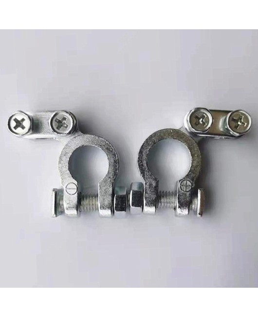 Weilong battery connector clip, automotive pure zinc thickened battery pile head, terminal clamp clip, can be twisted continuously