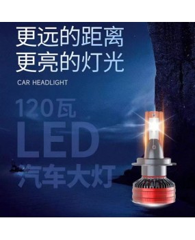 18 wick car LED headlights H1H7H4 high brightness 12V24V spotlight ultra white truck laser headlight modification