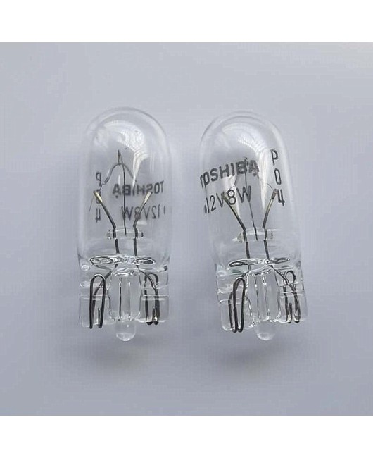 Toshiba car light bulb T10 12V8W Yizhi CRV Zhixuan SX4 reading light bulb license plate luggage map light