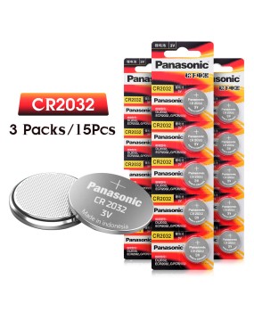 Panasonic button battery CR2032/CR2016/CR2025 battery electronic scale car key price per piece