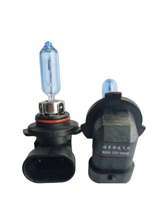 Car light bulb 9005 12v100w ultra white high beam HB3 blue bulb xenon high brightness low beam 5000K