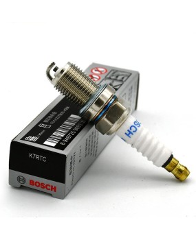 Bosch small head spark plug K7RTC small square flame nozzle resistor economical BYD F3 Jetta Great Wall Jetta