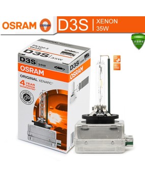 OSRAM D3S Automotive HID Xenon Lamp 35W Gas Discharge Lamp 66340CLC D1S D8S