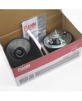 Fiam car horn dual tone special 12v super loud waterproof universal modification horn high and low frequency snail horn