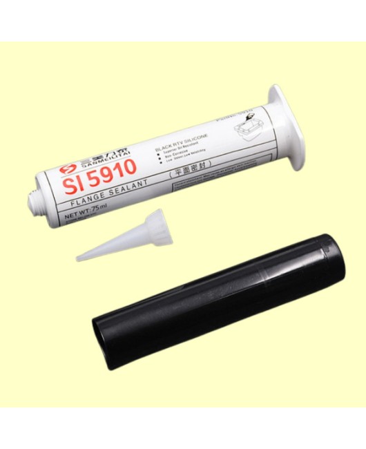 Sanmei 5910 flat sealing silicone adhesive oil resistant flange metal adhesive sealant high temperature resistant 75ml