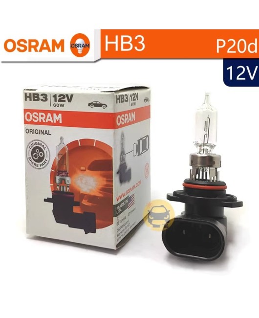 Osram car light bulb H7 9005 high beam low beam headlights fog lights modified halogen OSRAM headlights lights