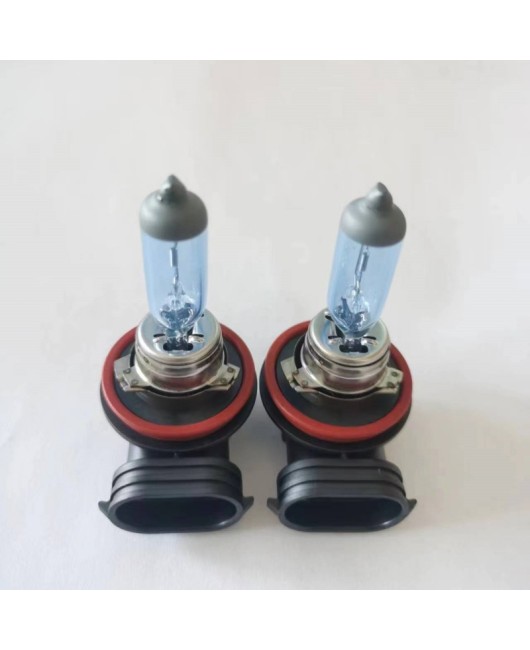 Philips car light bulb H8 12V35W fog light 12360BV+auxiliary headlight 4000K blue bubble work package tray