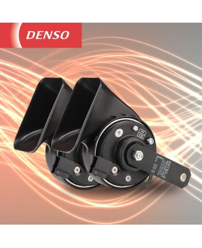 Denso car horn dual tone snail 12v dual plug universal modification Toyota special single plug horn