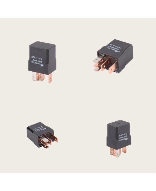 Violet relay 12V/24V 30A electronic fuel injection relay RTT7110 automotive oil pump 12V four pin five pin