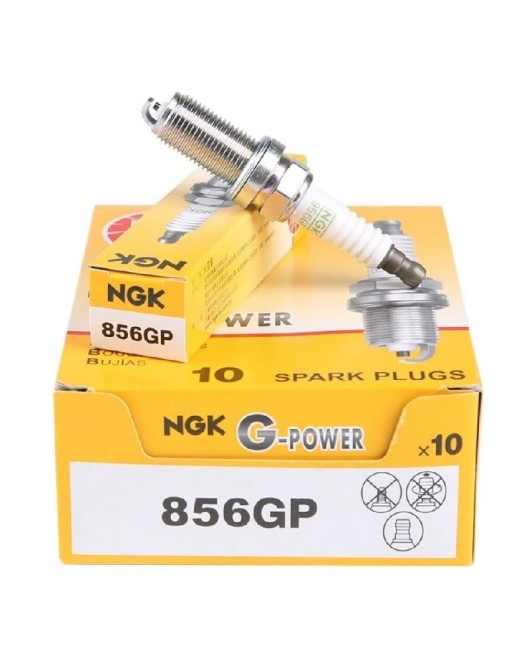 NGK spark plug 856GP logo, Sega Jingyi Cupid Zotye Panda Haima Car Fire Mouth Nickel Alloy