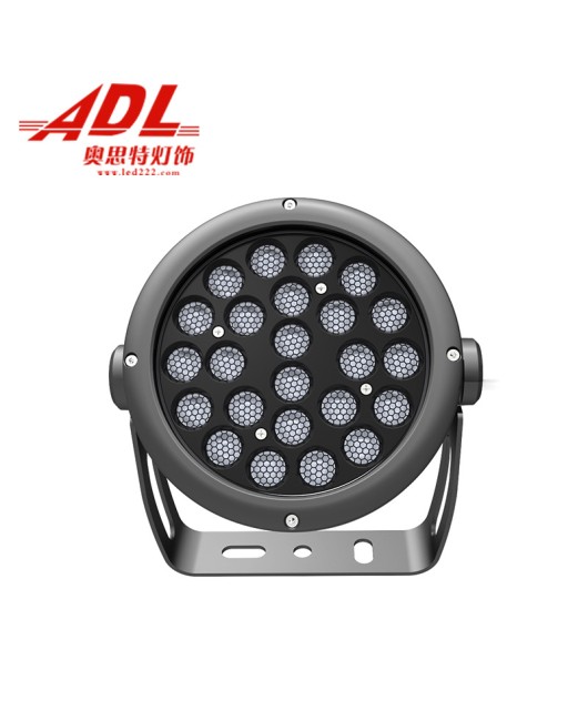 LED outdoor projection light, square night scene projection light, garden plug-in light, waterproof RGB circular wheel spotlight