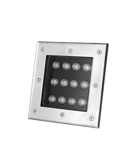 LED square buried light outdoor landscape park embedded ground light ground spotlight buried light waterproof tile light