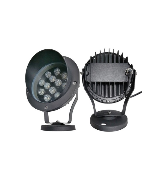 LED spotlights, tree lights, tree floor lights, outdoor waterproof landscape garden lawn lights, circular floodlights