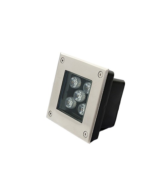 LED square buried light outdoor landscape park embedded ground light ground spotlight buried light waterproof tile light