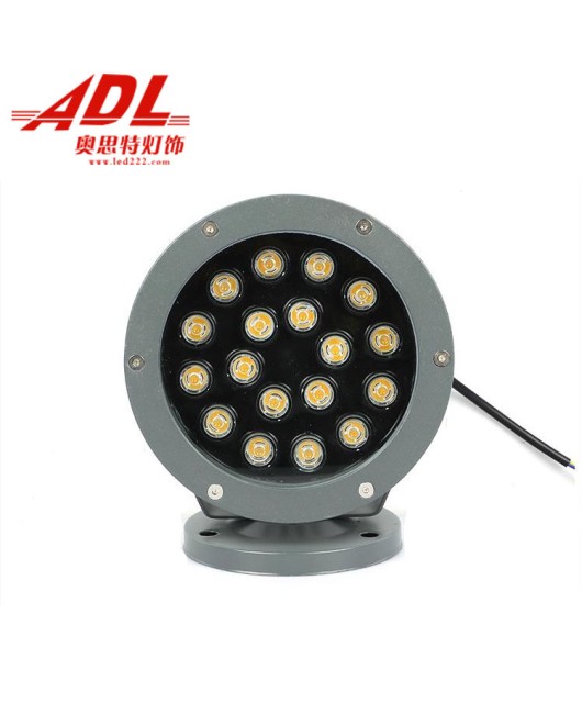 LED floodlights, spotlights, outdoor tree lights, colorful tree lights, ground mounted waterproof landscape lights, lawn greening lights, courtyard lights