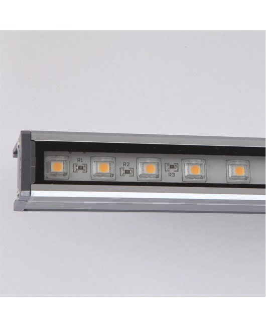 Customized outdoor waterproof linear lamp villa wall linear lamp 24V building body lighting external wall rainbow sign lamp