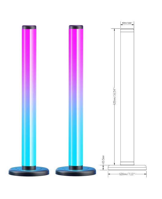 360 degree luminous desktop atmosphere lamp, e-sports atmosphere lamp, RGB colorful bedroom lamp, new direct sales desk lamp