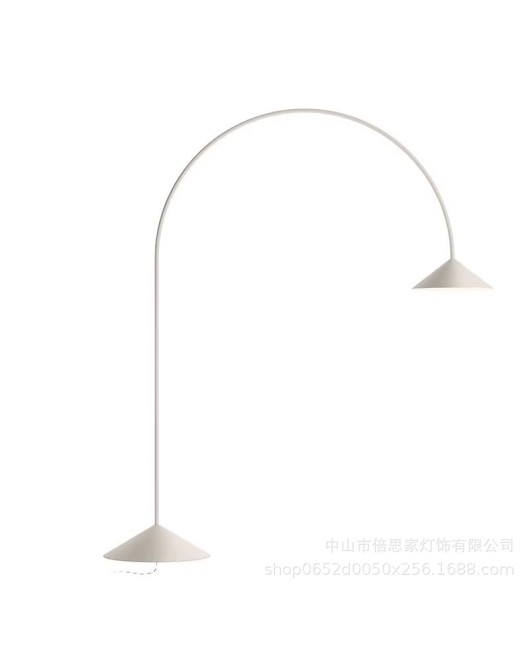 Nordic modern minimalist Vibia fishing light hotel lobby sales department macaron decoration villa large flat floor