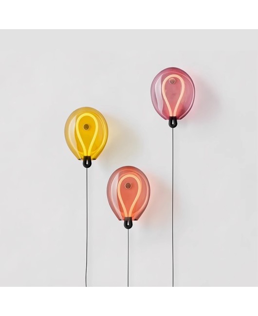 New balloon atmosphere wall lamp, background wall lamp, high-end feel, shop aisle lamp, staircase, living room, bedroom, bedside lamp